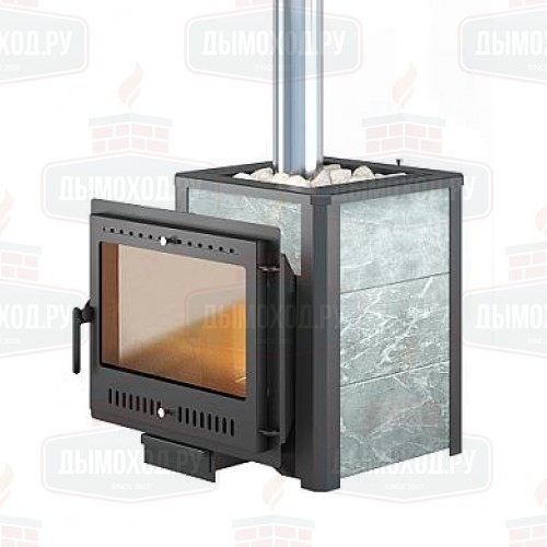 Печь для бани Везувий Легенда 22 Панорама 