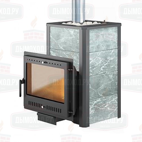 Печь для бани Везувий Легенда 28 Панорама 