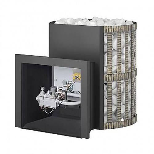 Печь для бани Везувий газо-дровяная СКИФ Ковка 18 (ДТ-3)