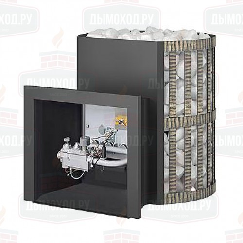 Печь для бани Везувий газо-дровяная СКИФ Ковка 18 (ДТ-3)