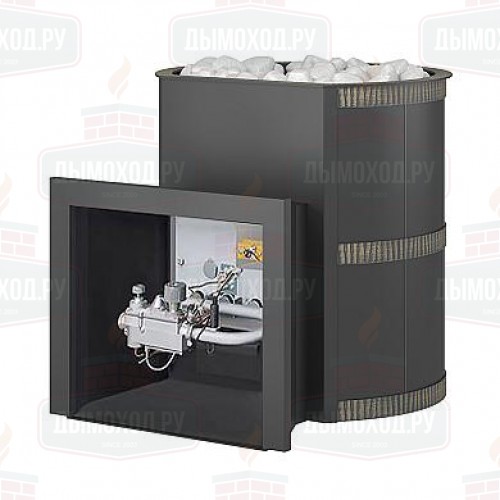 Печь для бани Везувий  газо-дровяная ЛАВА 18 (ДТ-3)
