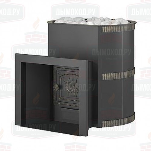 Печь для бани Везувий  газо-дровяная ЛАВА 18 (ДТ-3)
