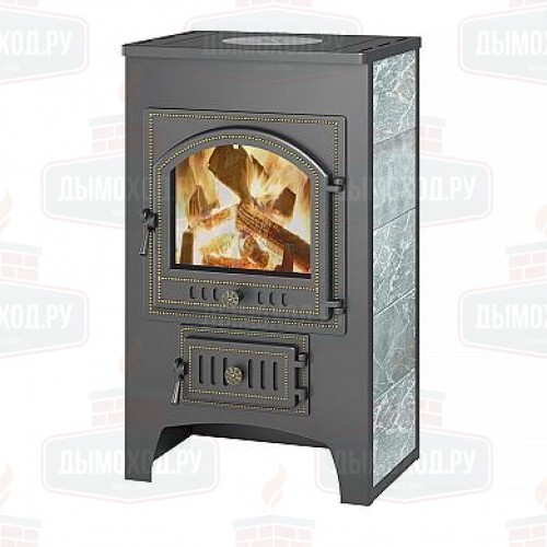Печь-камин Везувий ПК-01 (205) с плитой талькохлорит 