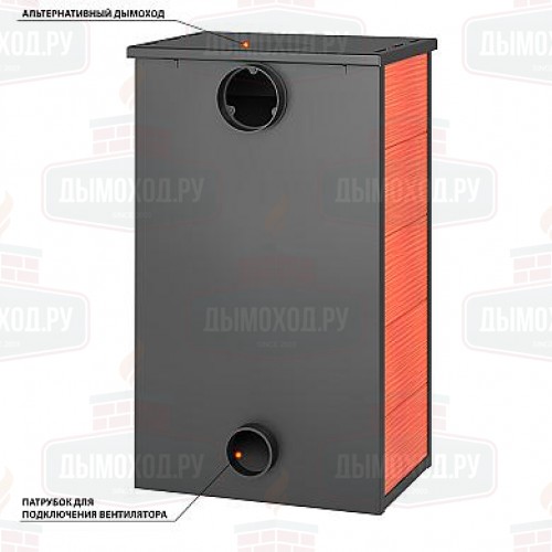 Печь-камин Везувий ВЕЗУВИЙ ПК-01 (205) красн.