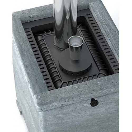 Печь для бани Эверест 24 Легкий пар (280) Талькохлорит, S-40