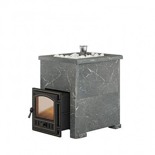 Печь для бани Эверест 24 Легкий пар (280) Талькохлорит, S-40