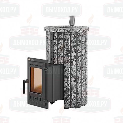 Печь для бани Эверест Steam Master 18 (310) ЧУГУН Ламель Пироксенит Элит, S-20