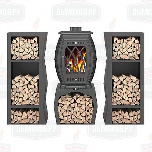 Чугунная печь Везувий BX-09М 