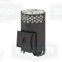 Печь для бани Везувий Чёрная Пчёлка Б/В