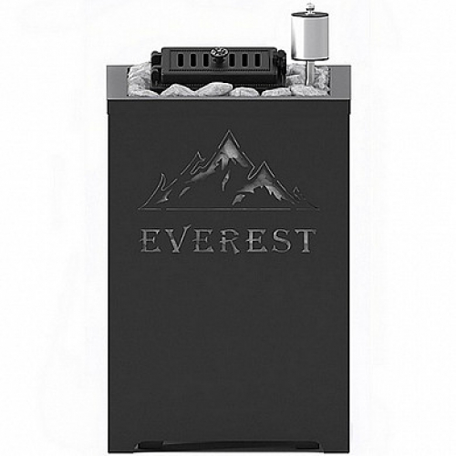 Печь для бани Везувий Эверест INOX 25 (280) в кожухе 