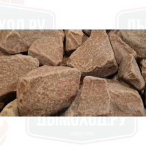 Малиновый кварцит обвалованный