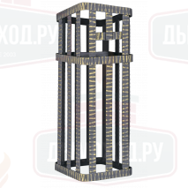 Сетка на трубу (300х300х500) Гефест ЗК  35/40/45 под шибер