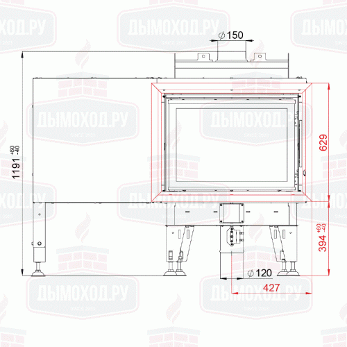 Дровяная топка BeF Therm B 7