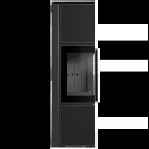 Дровяная печь TORA/M 8 кВт Nero Assoluto