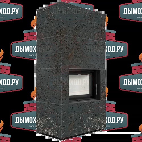 Каминокомплект FLOKI в облицовке OXIDE NERO