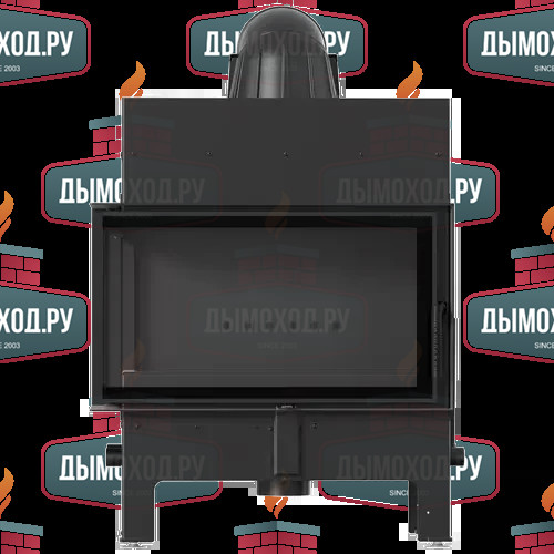 Каминная топка FLOKI/M/L угловое стекло слева
