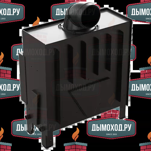 Каминная топка FLOKI/L с прямым стеклом
