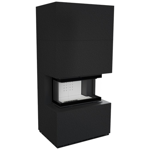 Каминокомплект  Home Easy Box Zimbabwe Nero с топкой NBC