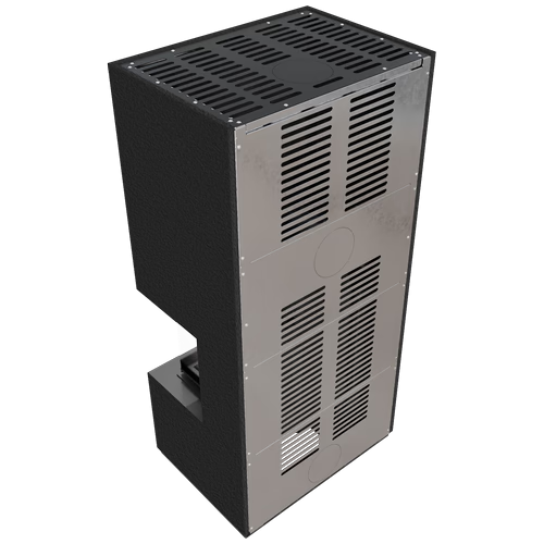 Каминокомплект  Home Easy Box Zimbabwe Nero с топкой NBC