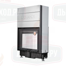 Каминная топка Экокамин ВЕГА 800 P подовое горение принтинг