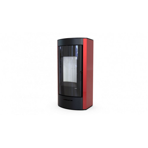 Печь DEFRO HOME ORTI, 9 кВт, красная сталь