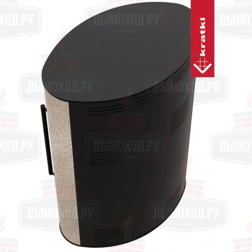 Печь Kratki PRO BJORN/W GOLD SATIN