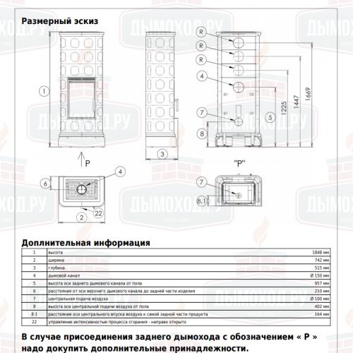Печь ABX Venezia EXclusive XL