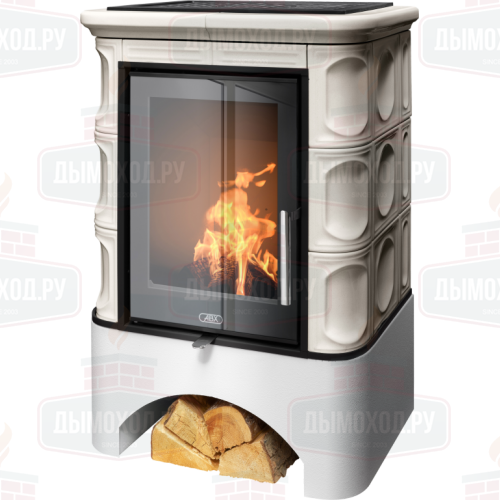 Печь ABX Marina Exclusive, белый цоколь